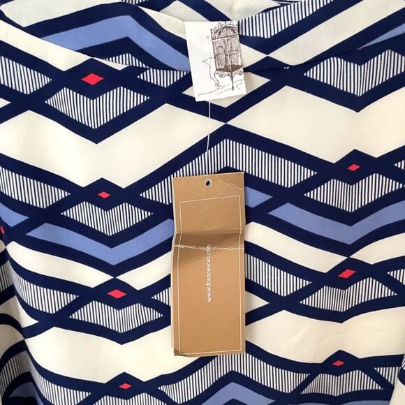 NWT Francesca’s A Line Graphic Skirt Sz LG - Picture 3 of 4